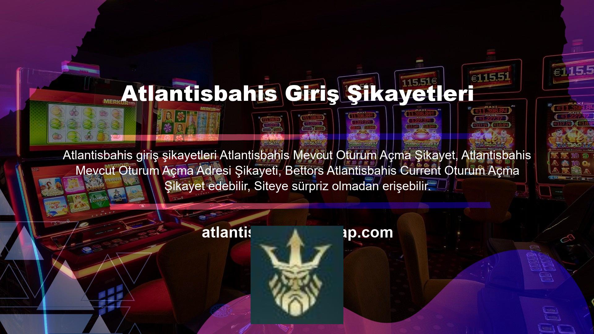 Ülkemizdeki Atlantisbahis şikayeti çevrimiçi casino sitesinin incelenmesi nedeniyle, koordinasyon sitesinin portal adresindeki güncellemelerin sıklığı yüksek değildir