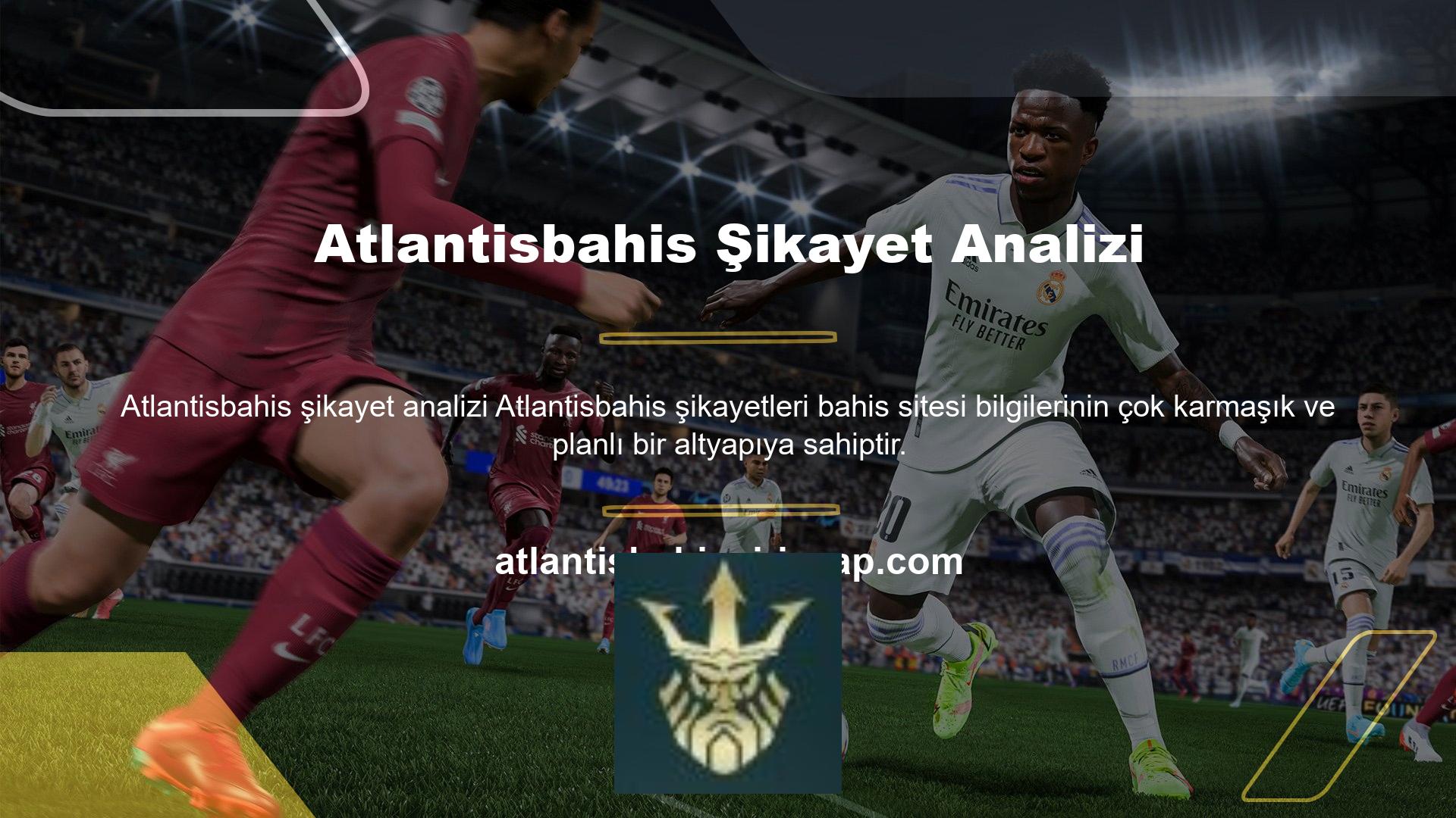 Bu altyapıların web sitelerinden daha fazla parçası vardır
